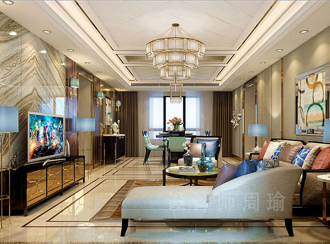 小骚逼被逼视频世纪江尚三室两厅168平装修设计效果欣赏